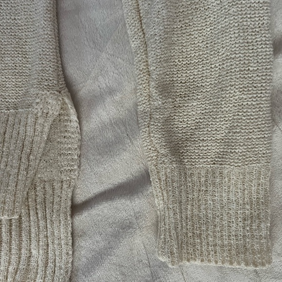 Daytrip Cream Crew Neck Sweater Lightweight Knit - Picture 3 of 5